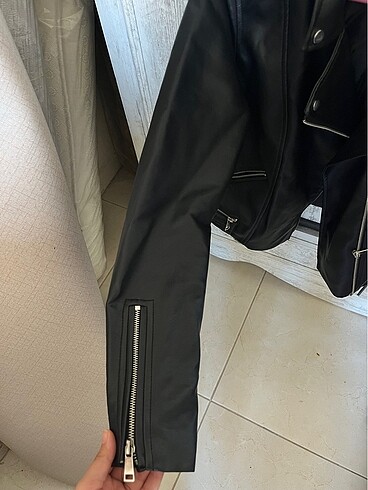 m Beden Stradivarius deri ceket