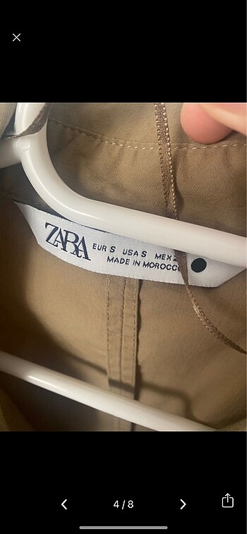 s Beden camel Renk Zara elbise