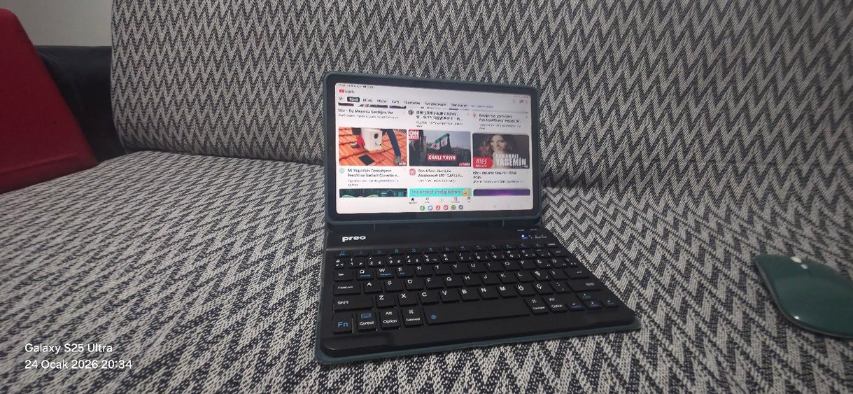 Siyah Proo Tablet ve Klavye Seti - Görsel 5