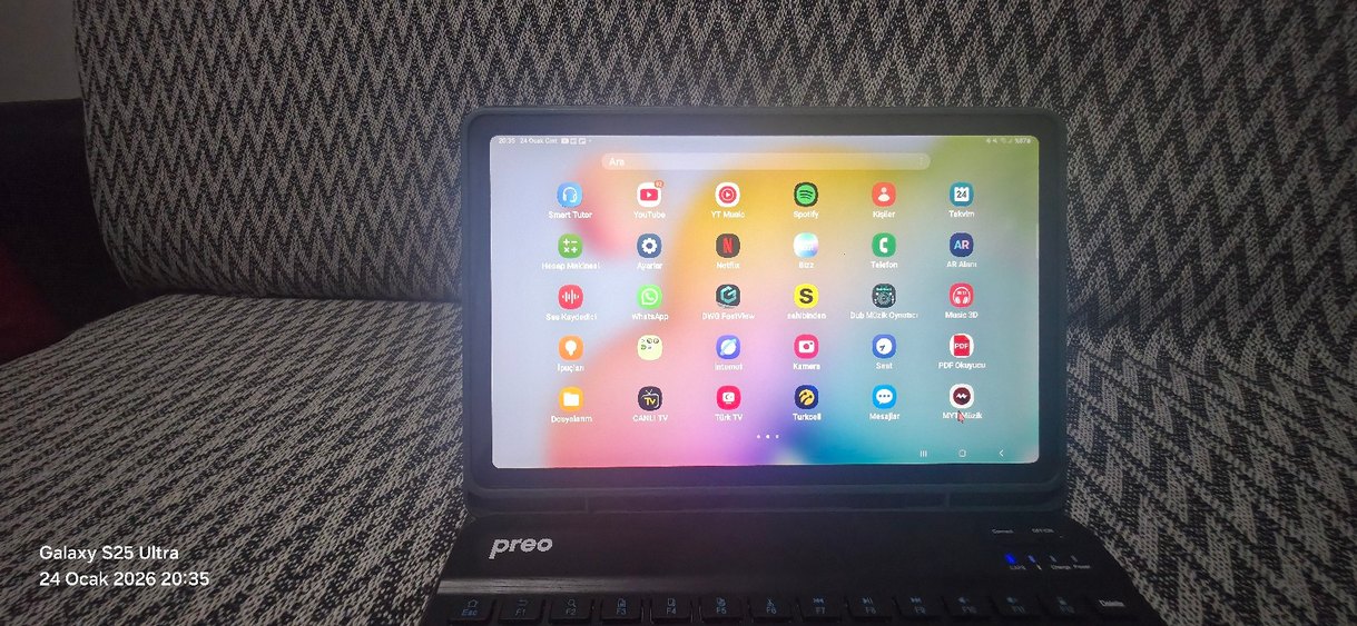 Siyah Proo Tablet ve Klavye Seti - Görsel 4