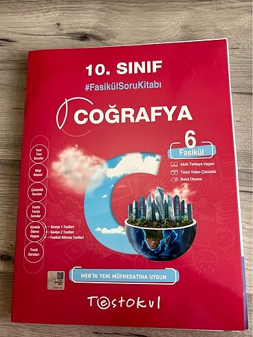 10.sınıf coğrafya fasikül soru kitabı