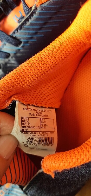 32 Beden lacivert Renk Decathlon kipsta krampon