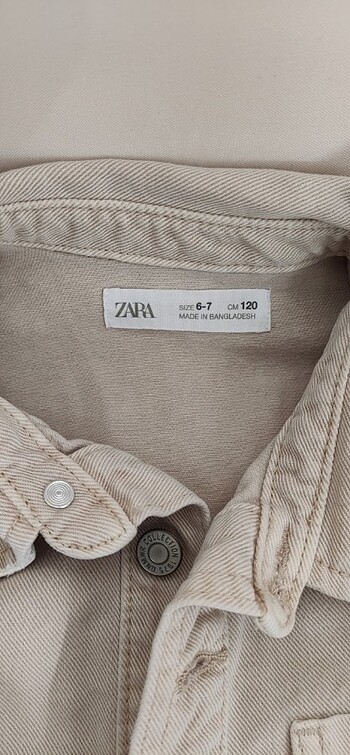 6 Yaş Beden Zara erkek çocuk ceket