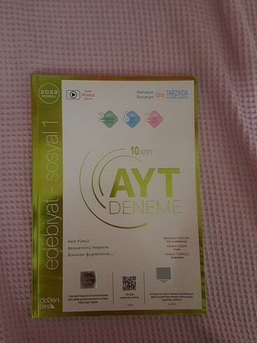 ÜÇDÖRTBEŞ AYT EDB-SOS1 10'LU BRANŞ DENEME (2022)