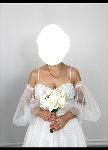 Helen model gelinlik - Görsel 6