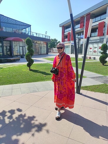 s Beden Viskon elbise