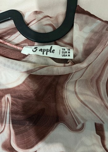 Kadın Kahverengi Batik Desenli Uzun Kollu Bluz - Görsel 3