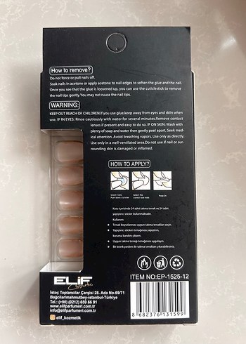 Altın Renkli Kendinden Yapışkanlı Tırnak Süsü - Görsel 2