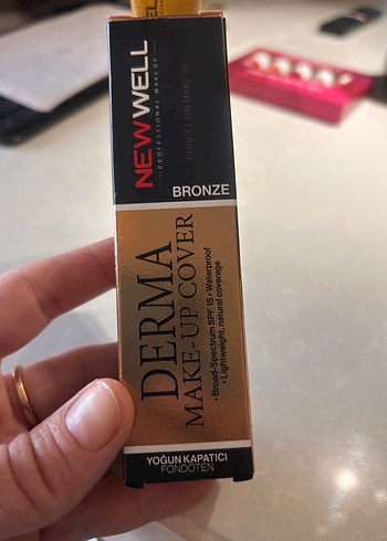 New Well Derma Yoğun Kapatıcı Fondöten - Görsel 3