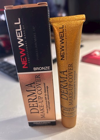 New Well Derma Yoğun Kapatıcı Fondöten - Görsel 2