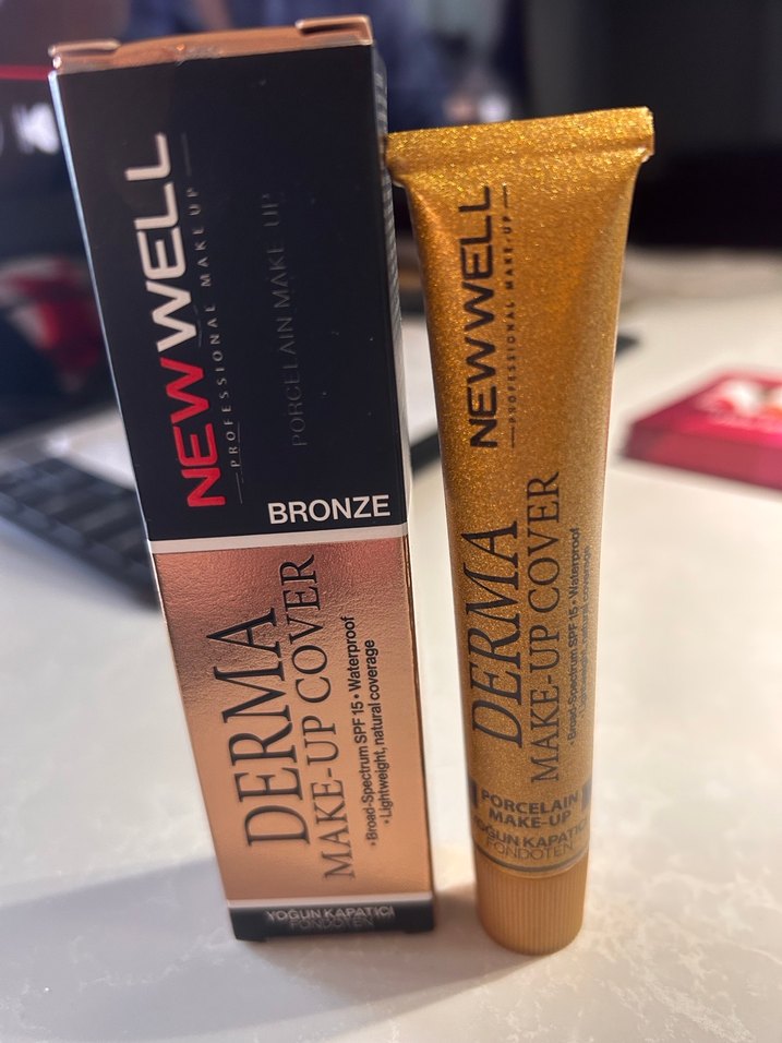New Well Derma Yoğun Kapatıcı Fondöten - Görsel 2
