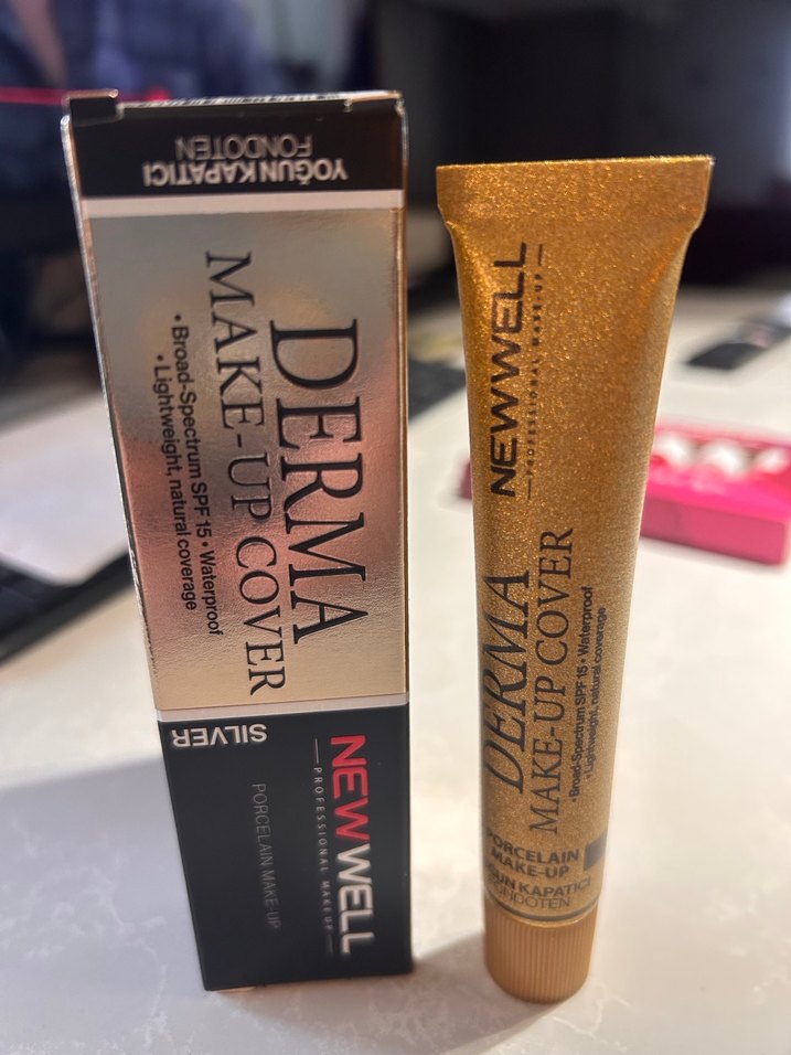 New Well Derma Yoğun Kapatıcı Fondöten - Görsel 2