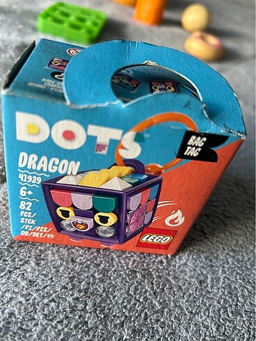  Beden Renk Lego dots dragon