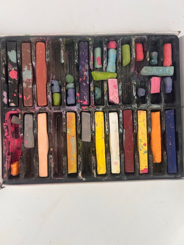 24 Renkli Geçici Saç Tebeşiri - Görsel 3