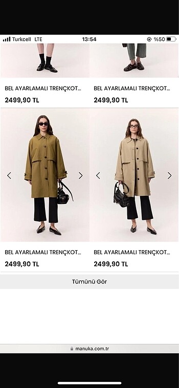 Manuka trençkot