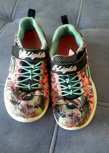 Skechers Çok Renkli Kız Çocuk Spor Ayakkabı