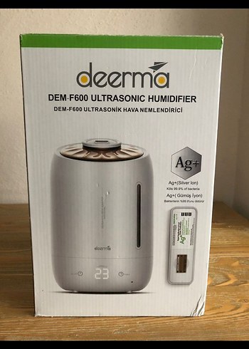 Deerma DEM-F600 Ultrasonik Hava Nemlendirici Beyaz - Görsel 5