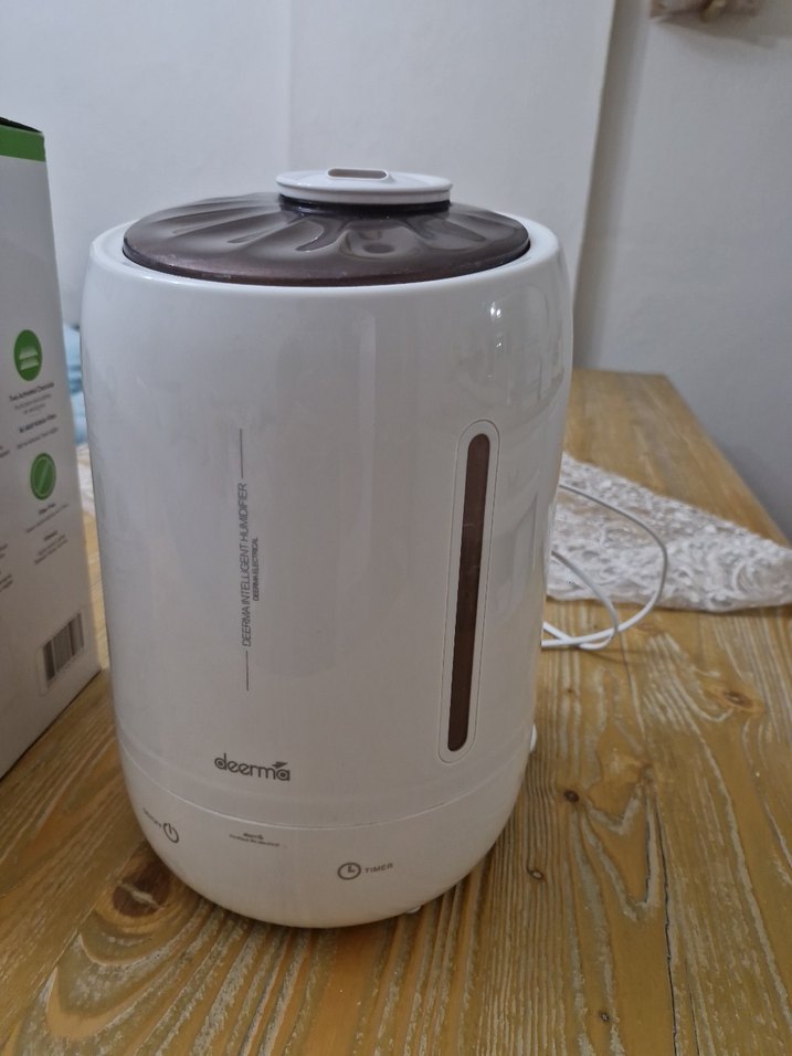 Deerma DEM-F600 Ultrasonik Hava Nemlendirici Beyaz - Görsel 2