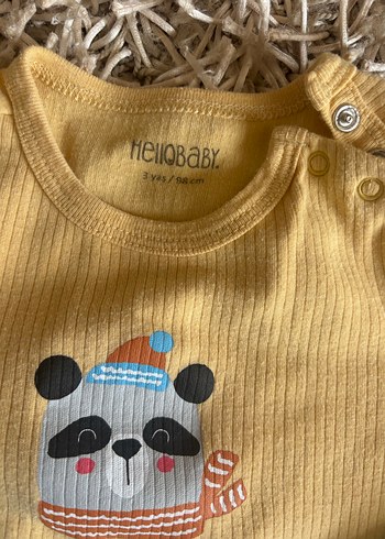 Nakışlı Uzun Kollu Bebek Çıtçıtlı Body - Görsel 3