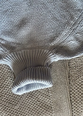 Mavi Kadın Boğazlı Triko Kazak - Görsel 2