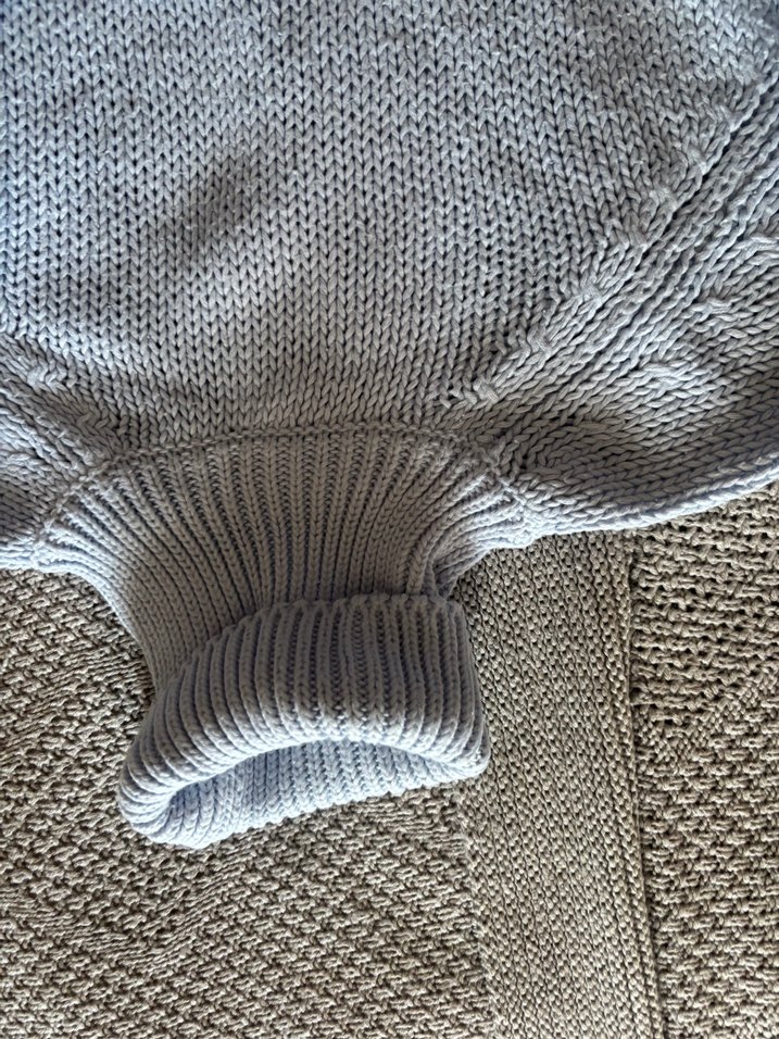 Mavi Kadın Boğazlı Triko Kazak - Görsel 2