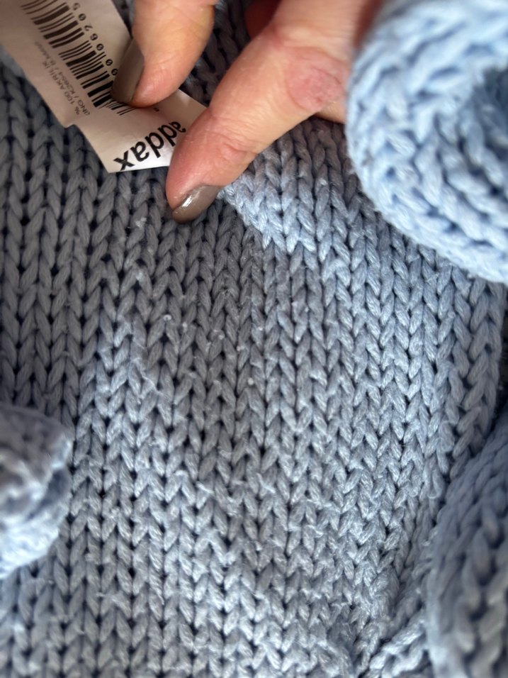 Mavi Kadın Boğazlı Triko Kazak - Görsel 3