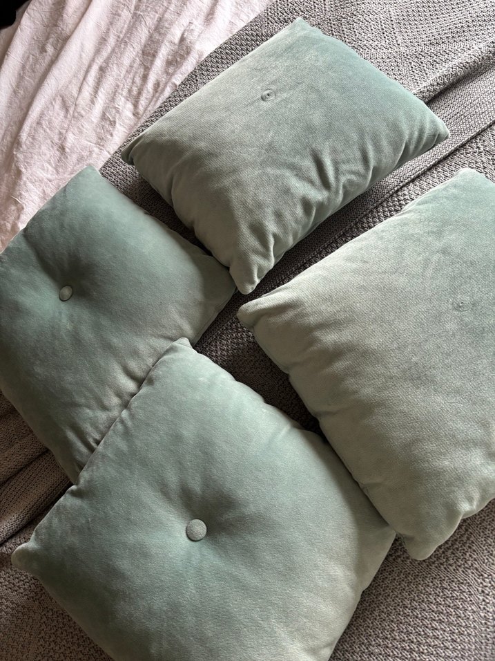 Bohem mint Düz Dekoratif Yastıklar - Görsel 4