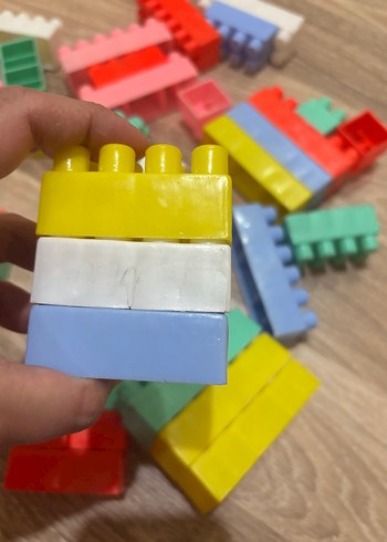 Beden Renk Renkli Lego Blok Seti