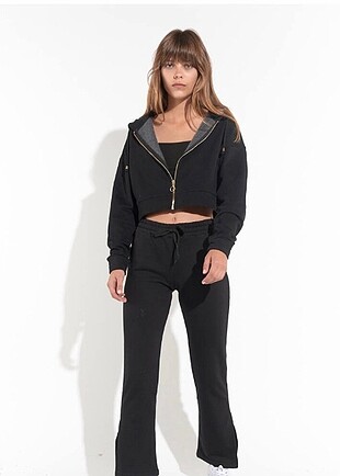 Crop Hırka