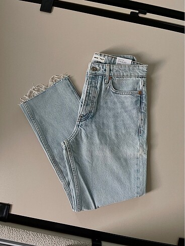 Mango high waist regular git jean