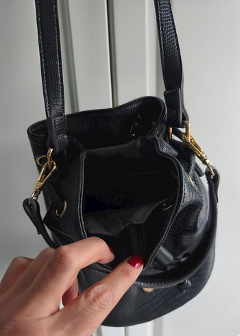 Kemer Detaylı  Deri Çanta - Görsel 2