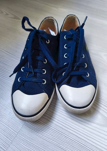 Lacoste Lacivert Bağcıklı Kadın Spor Ayakkabı - Görsel 2