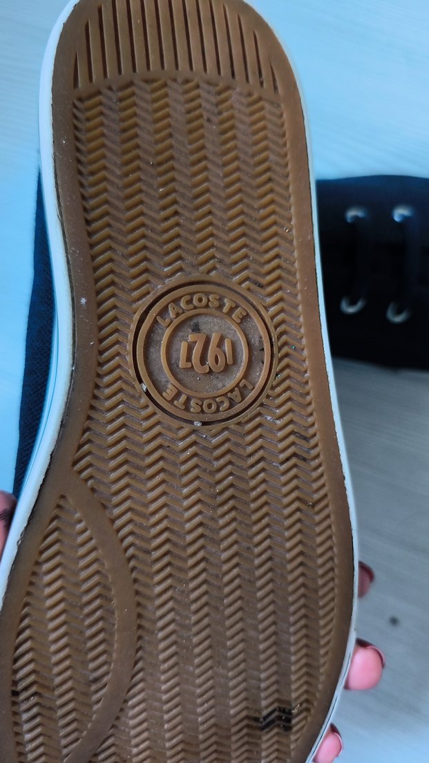 Lacoste Lacivert Bağcıklı Kadın Spor Ayakkabı - Görsel 5