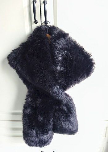 suni kürk atkı - Görsel 2