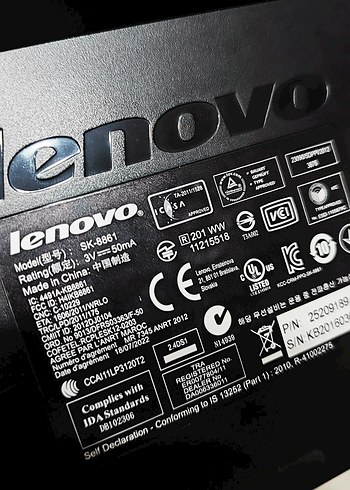 Beden Lenovo Kablosuz Klavye & Mouse Seti