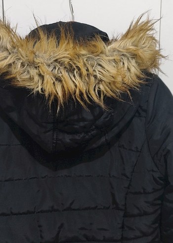 LCW Kadın Siyah Fermuarlı Sade Mont - Görsel 3