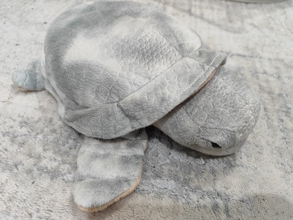 Gri Kaplumbağa Peluş Oyuncak - Görsel 2