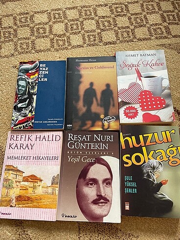 5 farklı kitap