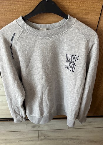 Gri M beden Sweatshirt - LUFIAN