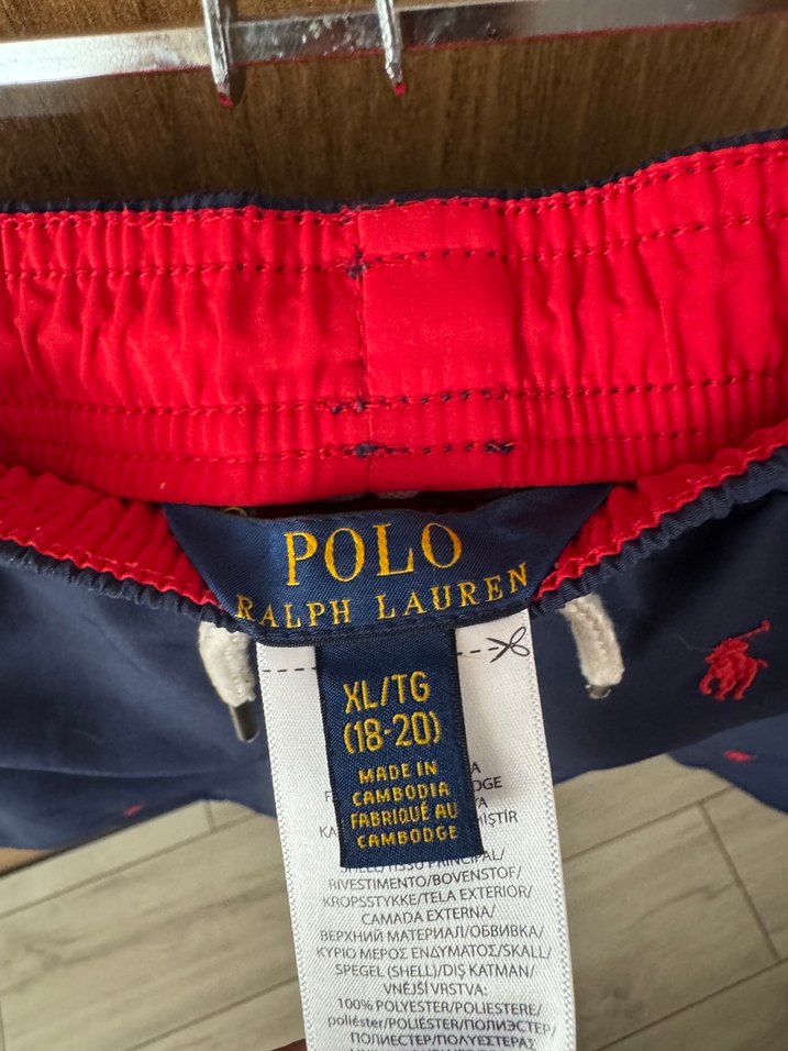 Polo Ralph Lauren Lacivert Erkek Mayo Şortu - Görsel 3
