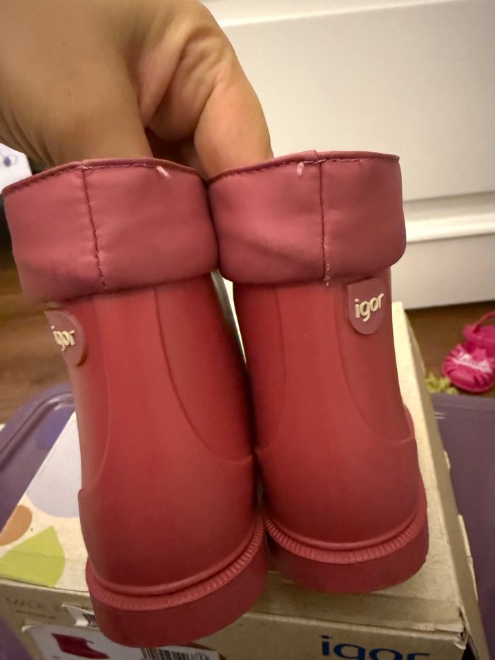 Kız Çocuk Pembe igor bot - Görsel 4