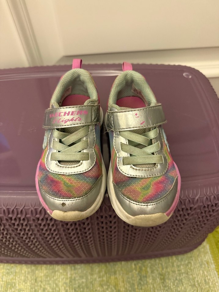 Skechers ışıklı kız çocuk spor ayakkabı - Görsel 3