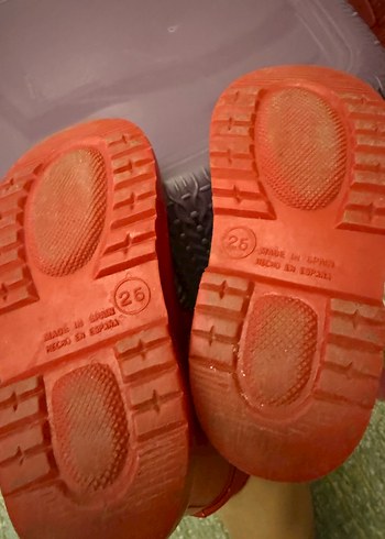 Kız Çocuk Kırmızı uzun igor bot - Görsel 5