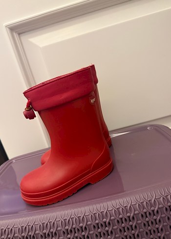 Kız Çocuk Kırmızı uzun igor bot - Görsel 4