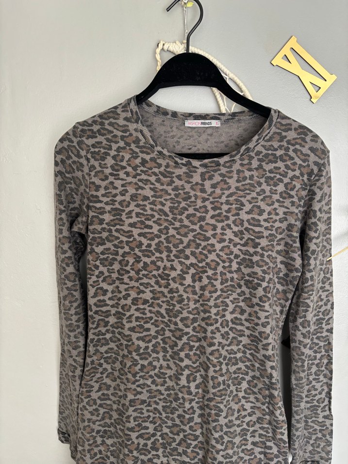 Kadın Gri Uzun Kollu Fit Triko Elbise - Görsel 3