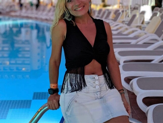 Siyah şık bluz
