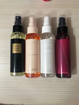 Avon vücut spreyi