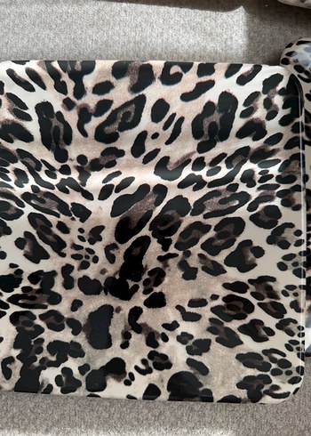  Beden Leopar Desenli Kahverengi Mouse Pad