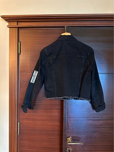 SİYAH DENIM MONT - Görsel 3