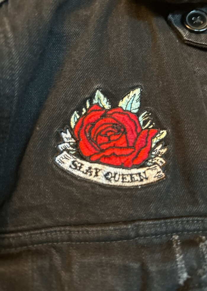 SİYAH DENIM MONT - Görsel 2